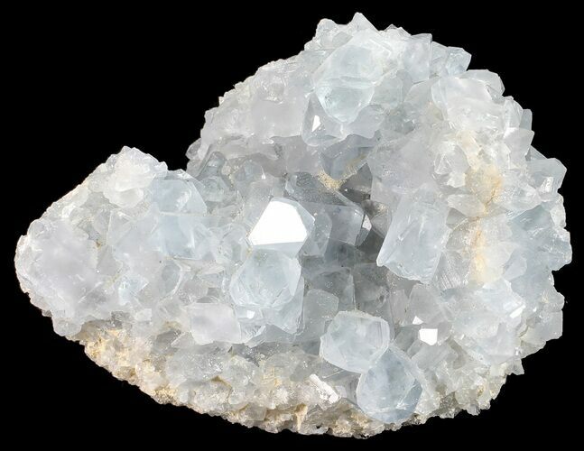 Sky Blue Celestine (Celestite) Crystal Cluster - Madagascar #54804